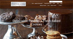 Desktop Screenshot of cocoaandco.com
